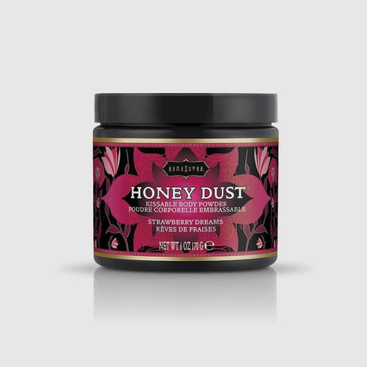 Kama Sutra Naughty Honey Dust Body Power - Strawberry Dreams, 6.0oz/170gr - Thorn & Feather Sex Toy Canada