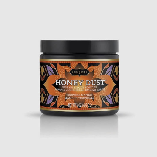 Kama Sutra Naughty Honey Dust Body Power - Tropical Mango, 6.0oz/170gr - Thorn & Feather Sex Toy Canada