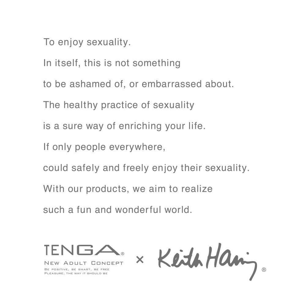 Tenga ✕ Keith Haring Egg Party - Thorn & Feather Sex Toy Canada