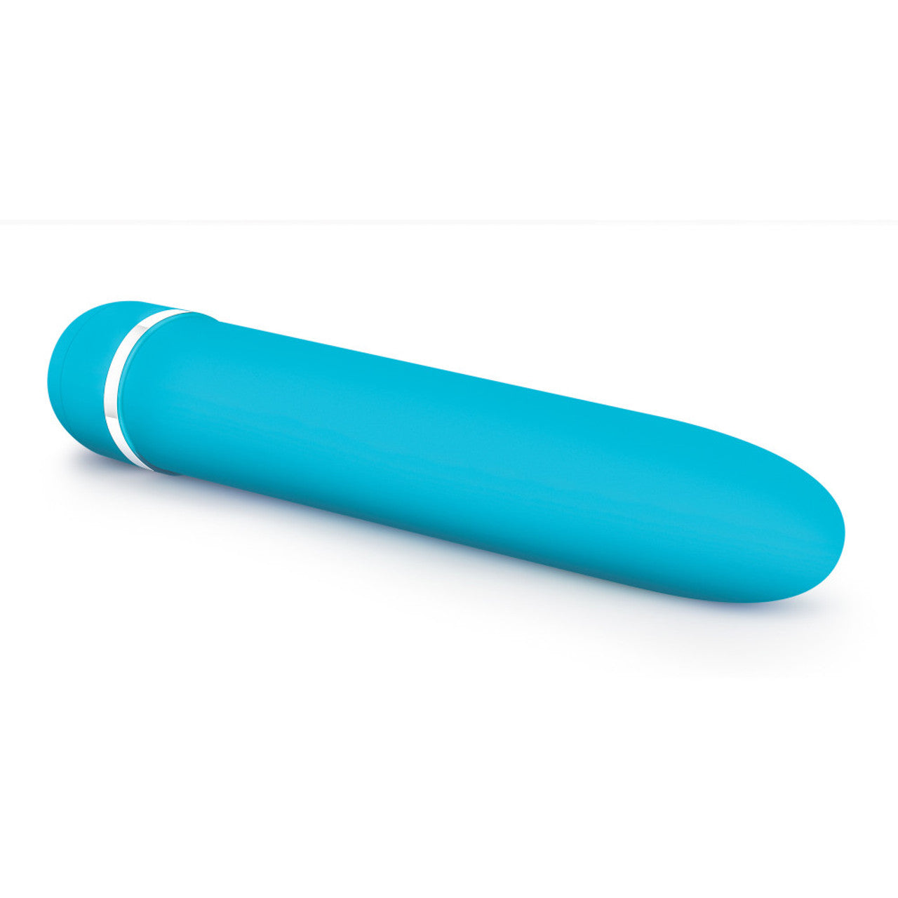 Rose Luxuriate 7" Vibrator - Blue - Thorn & Feather Sex Toy Canada