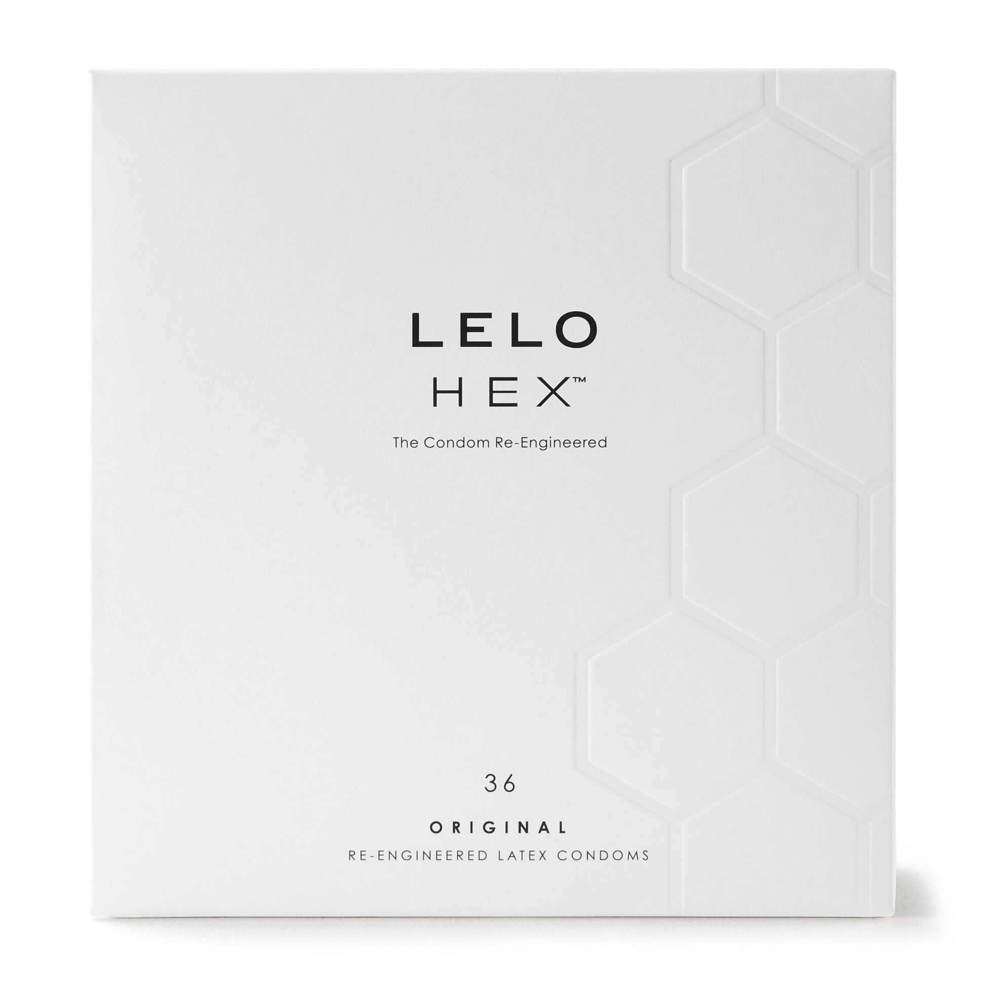 Lelo Hex Condoms Original - 36 Pack - Thorn & Feather Sex Toy Canada