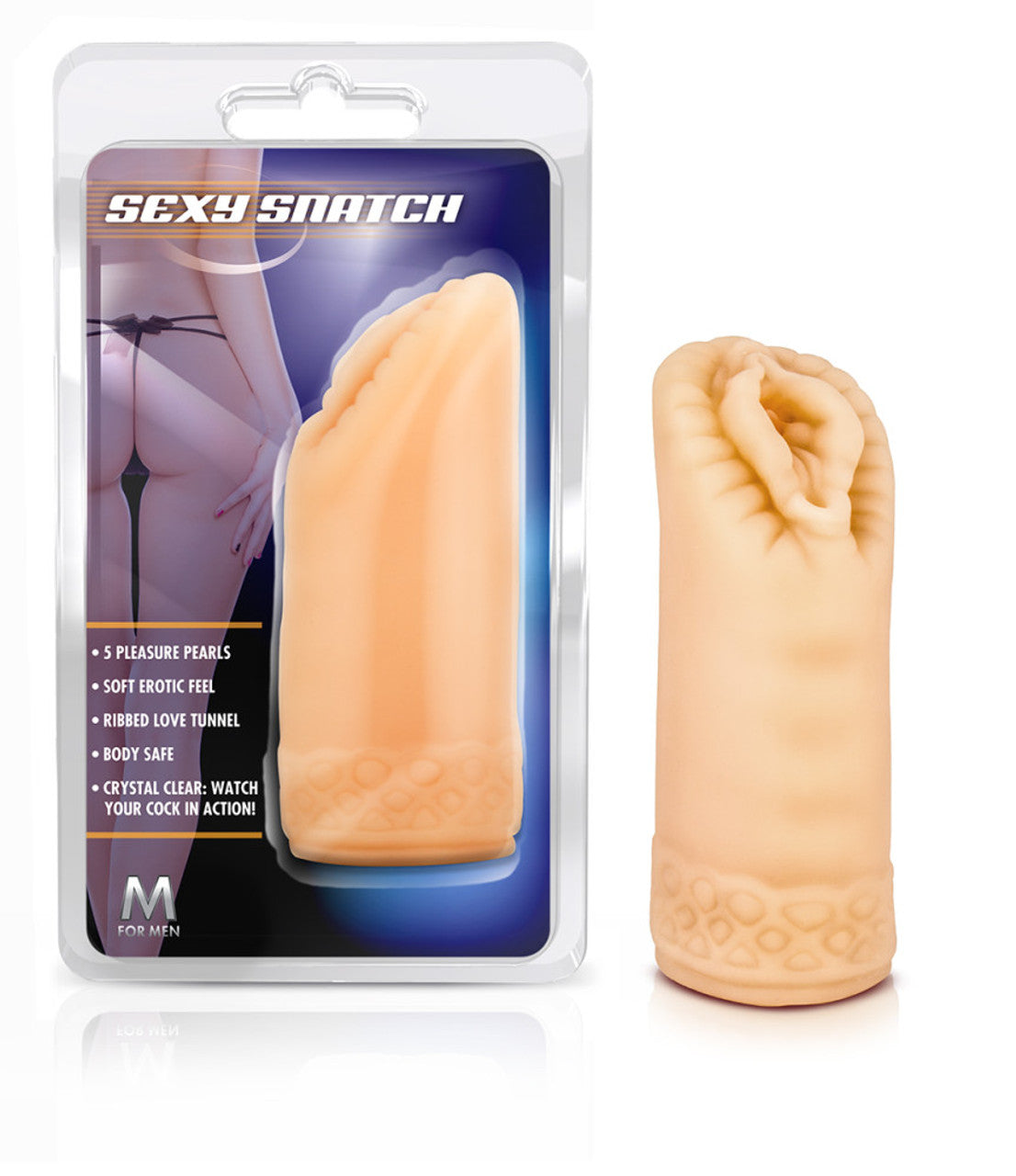 M for Men - Sexy Snatch - Natural - Thorn & Feather Sex Toy Canada