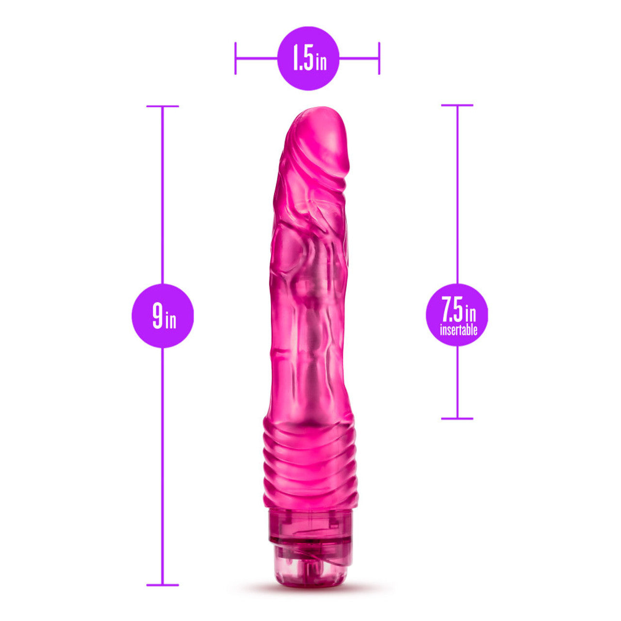 B Yours Multispeed Vibe #2 - Pink - Thorn & Feather Sex Toy Canada