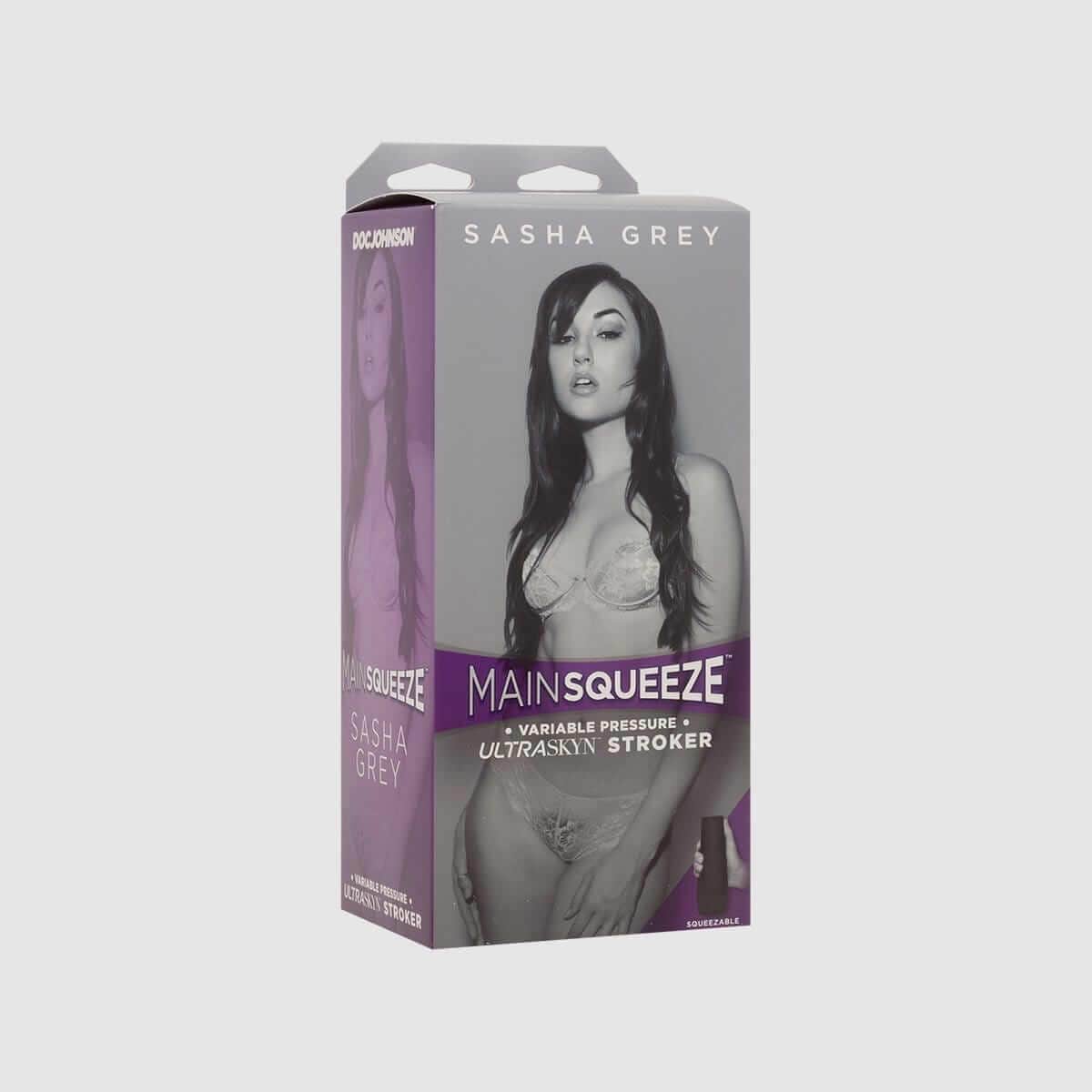 Main Squeeze Sasha Grey ULTRASKYN Pussy Stroker - Thorn & Feather Sex Toy Canada