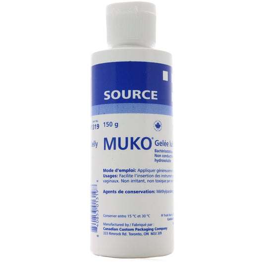 Gelée lubrifiante à base d'eau Muko - 5,29 oz/150 g
