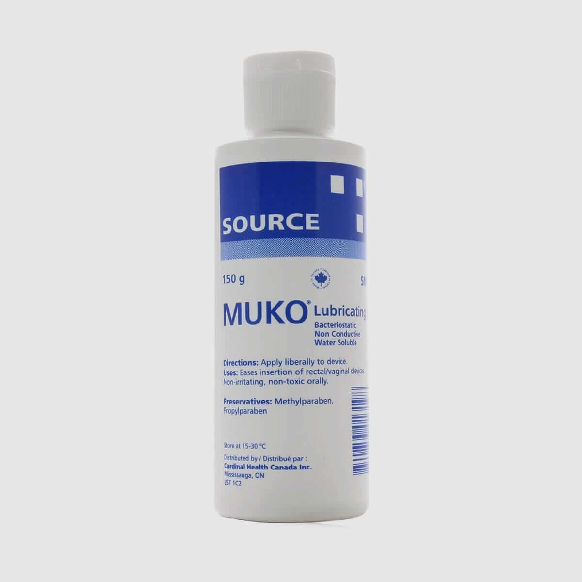 Muko Water Based Lubricating Jelly - 5.29oz/150g - Thorn & Feather Sex Toy Canada