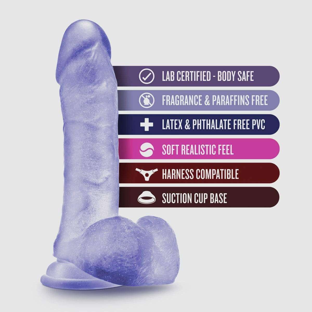 B Yours Sweet n Hard 2 - Clear - Thorn & Feather Sex Toy Canada