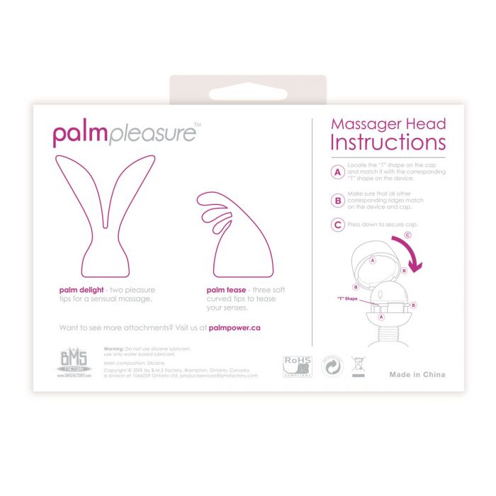PalmPower Head Attachments - Delight & Tease