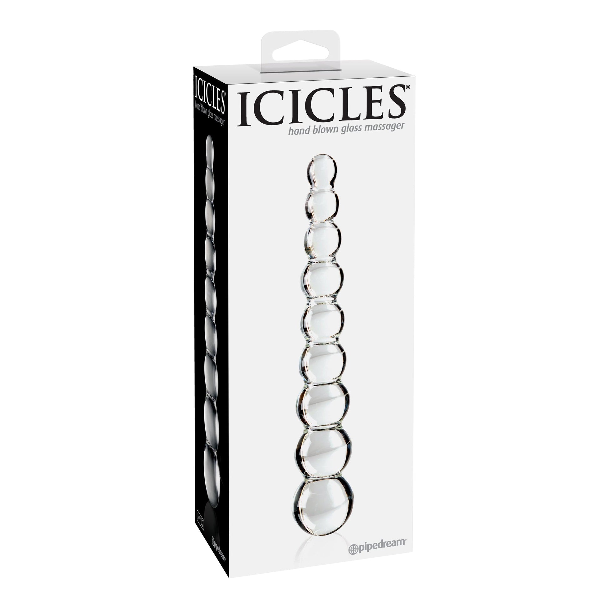 Icicles No. 2 Hand Glass Massager Dildo - Thorn & Feather Sex Toy Canada