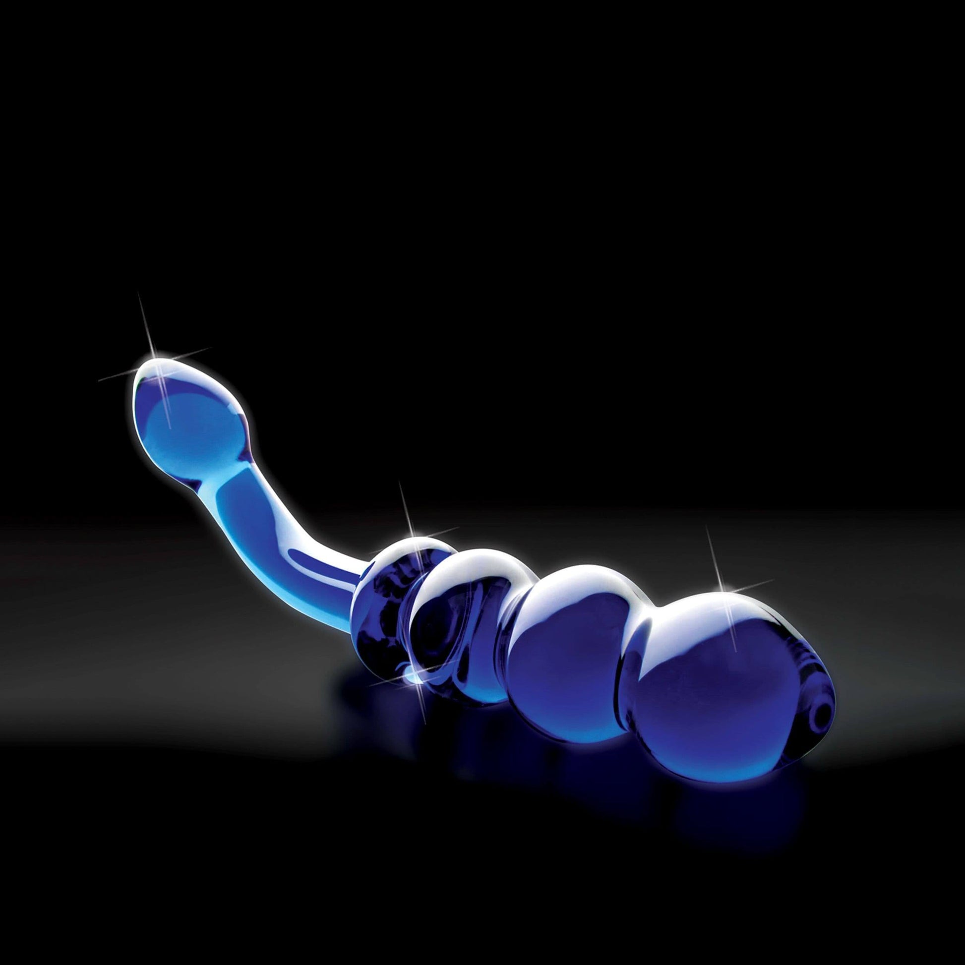Icicles No. 31 Double G-Spot Hand Blown Glass Massager Dildo - Thorn & Feather Sex Toy Canada