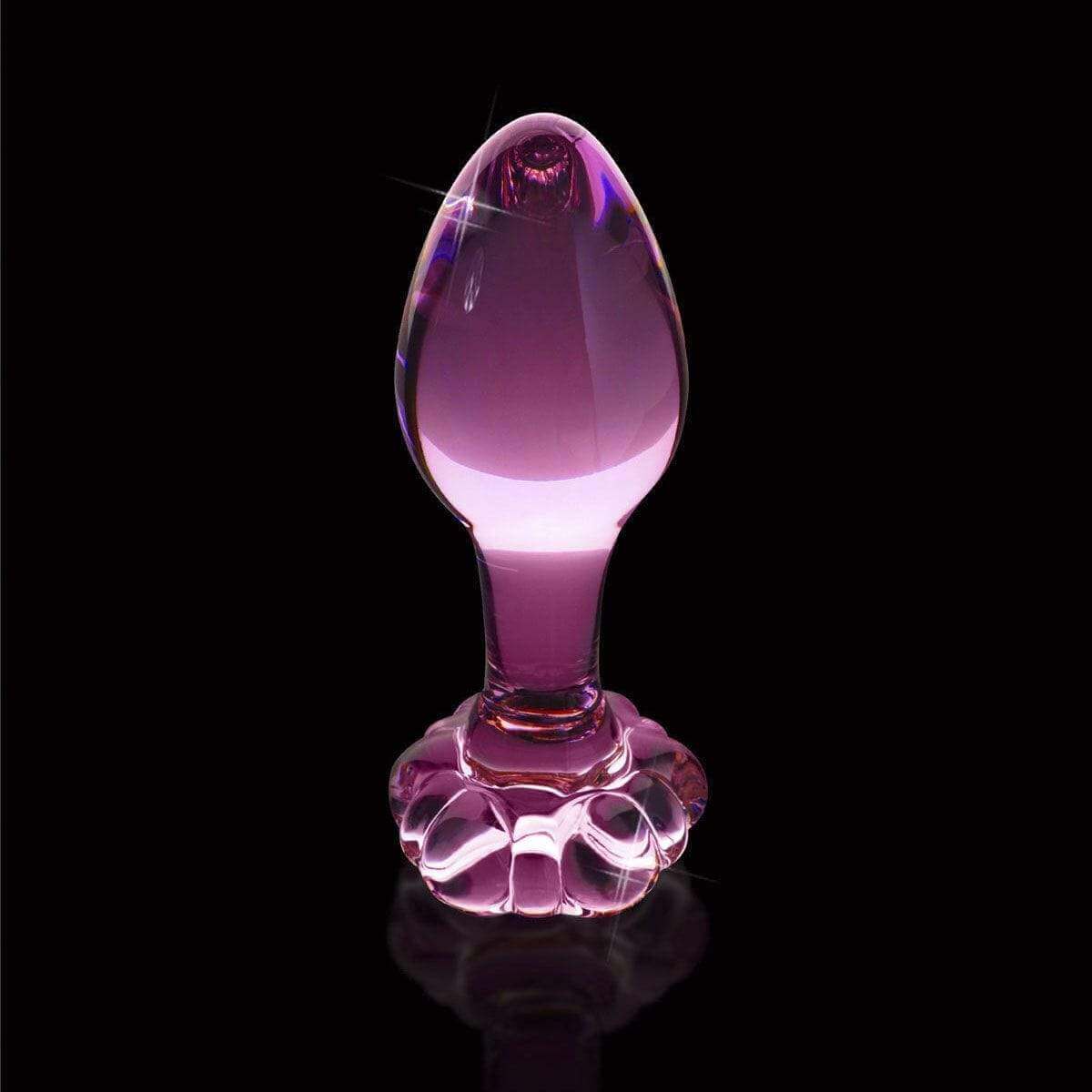 Icicles No. 48 Pink Glass Wand Plug - Thorn & Feather Sex Toy Canada