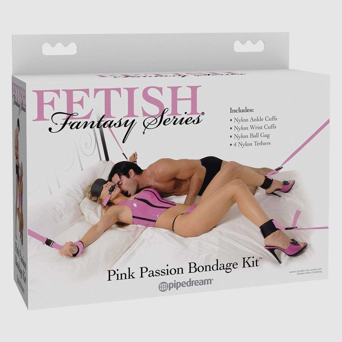 Fetish Fantasy Series Passion Bondage Kit - Black - Thorn & Feather Sex Toy Canada