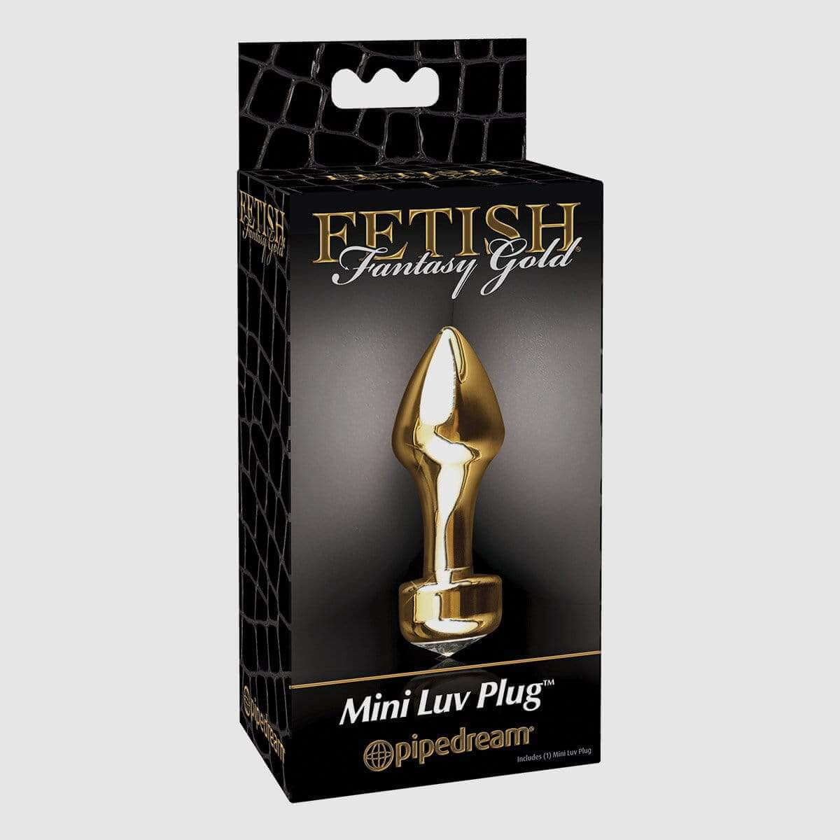 Fetish Fantasy Gold Mini Luv Plug - Gold - Thorn & Feather Sex Toy Canada