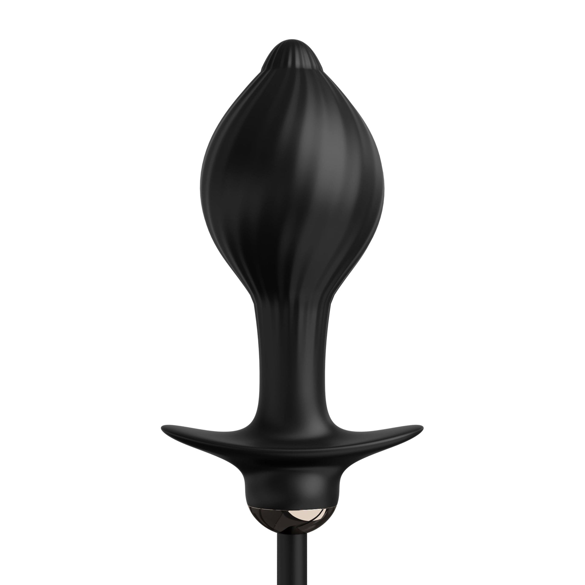 Anal Fantasy Elite Auto-Throb Inflatable Vibrating Plug - Black - Thorn & Feather Sex Toy Canada