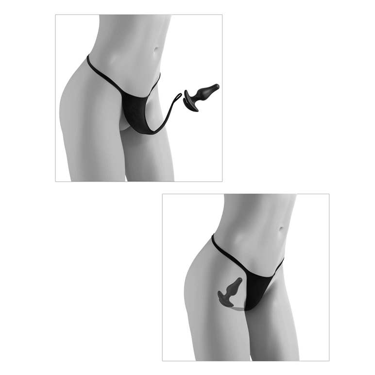 Hookup Panties Remote Triple Teaser - S-L - Thorn & Feather Sex Toy Canada