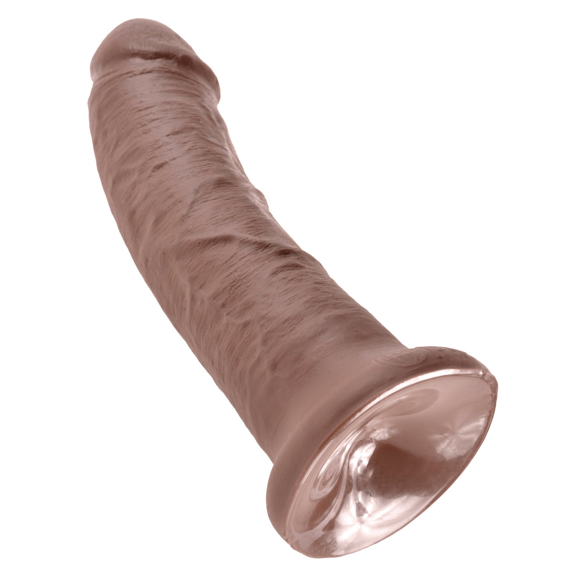 King Cock 8" Cock - Brown - Thorn & Feather Sex Toy Canada