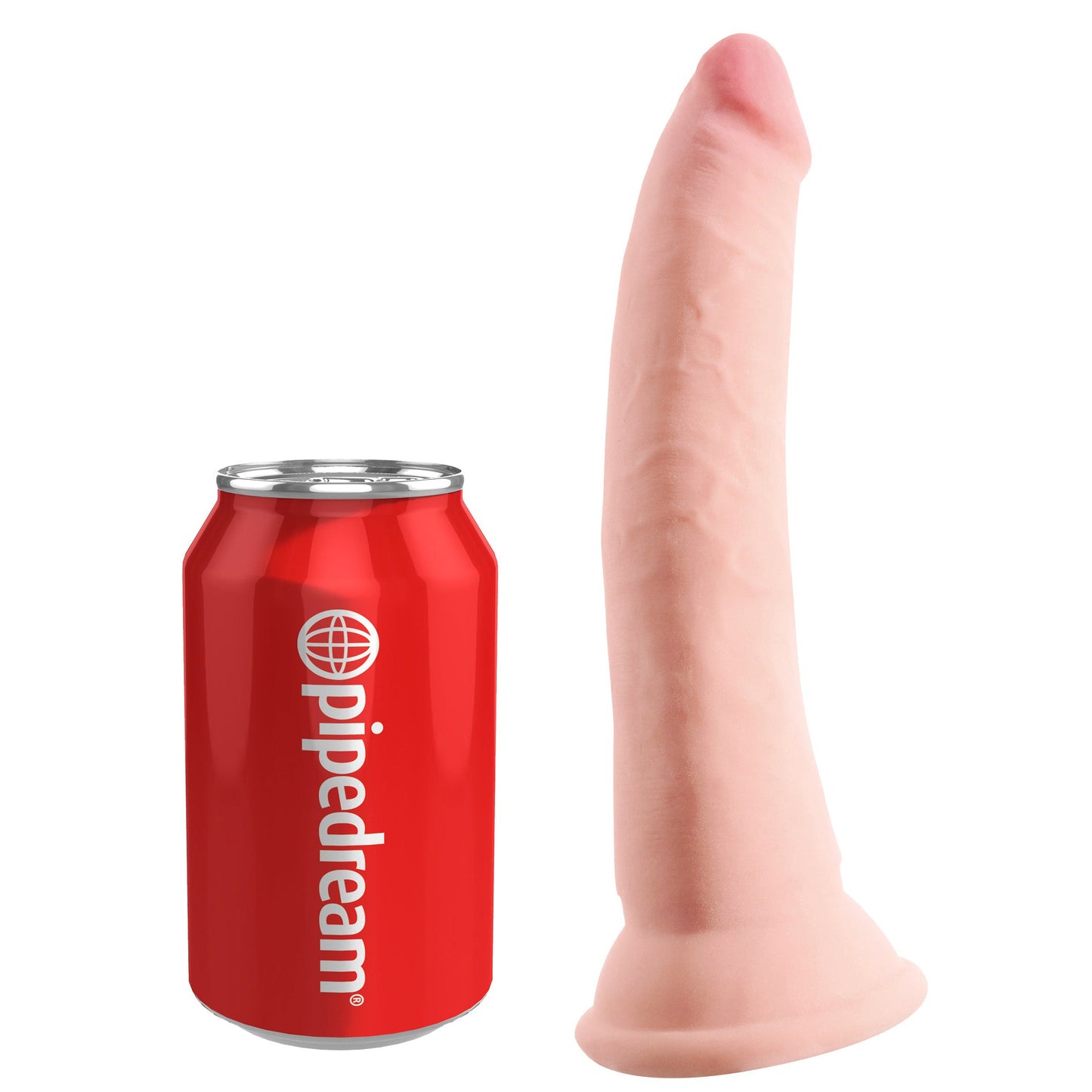 King Cock Plus 7" Triple Density Cock - Light - Thorn & Feather Sex Toy Canada