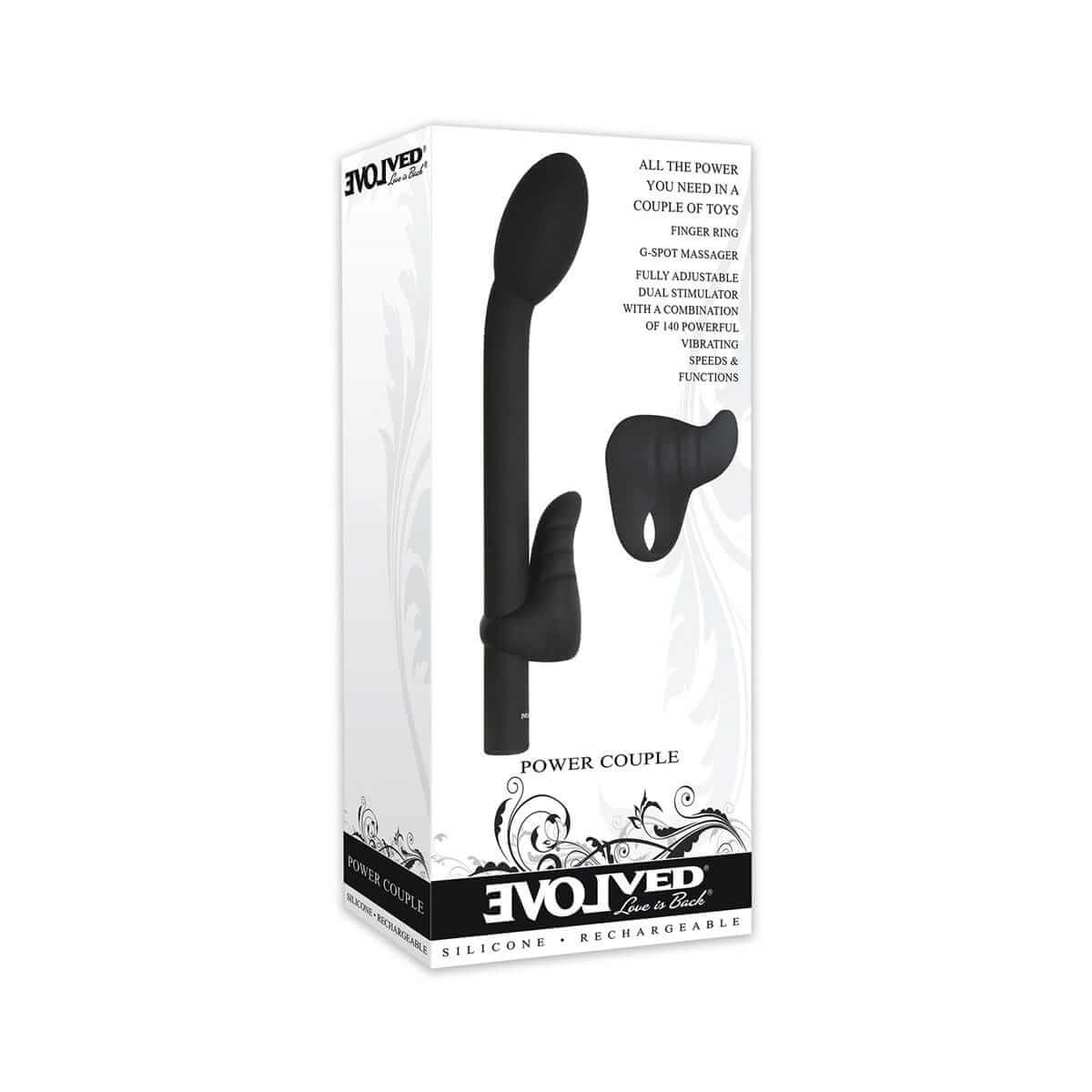 Power Couple G-spot & Clit Stimulator - Thorn & Feather Sex Toy Canada