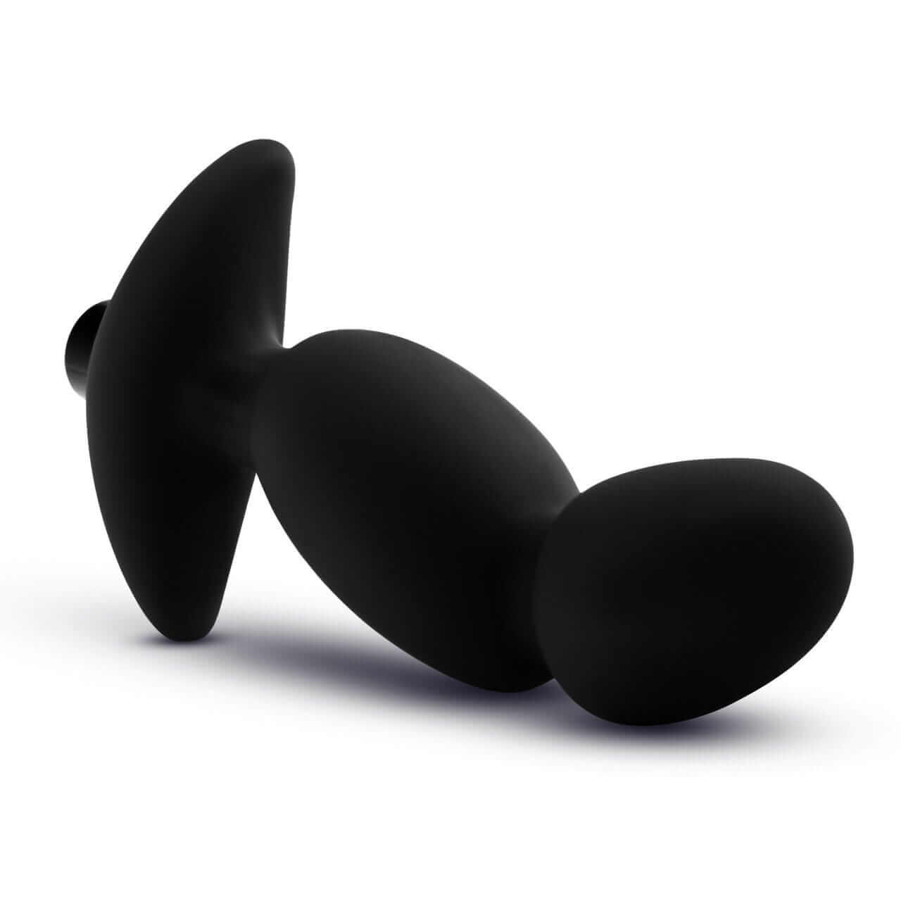 Silicone Vibrating Prostate Massager 04 - Black - Thorn & Feather Sex Toy Canada