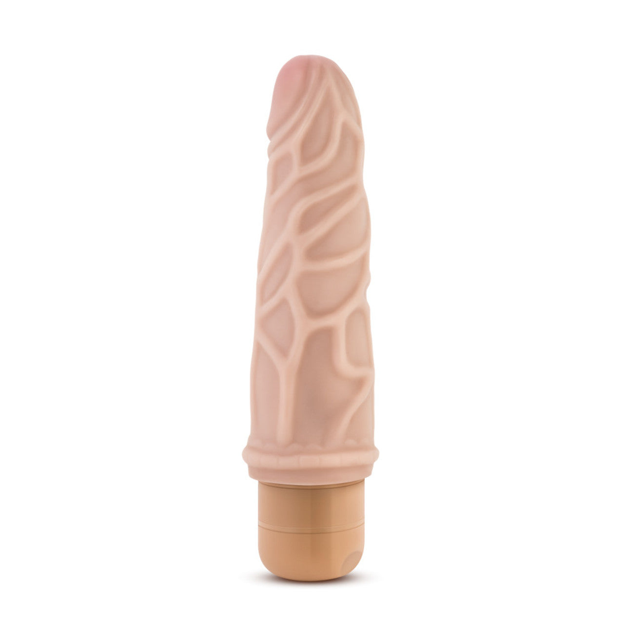 Dr. Skin Cock Vibe 2 9 Inch Vibrating Cock - Beige - Thorn & Feather Sex Toy Canada