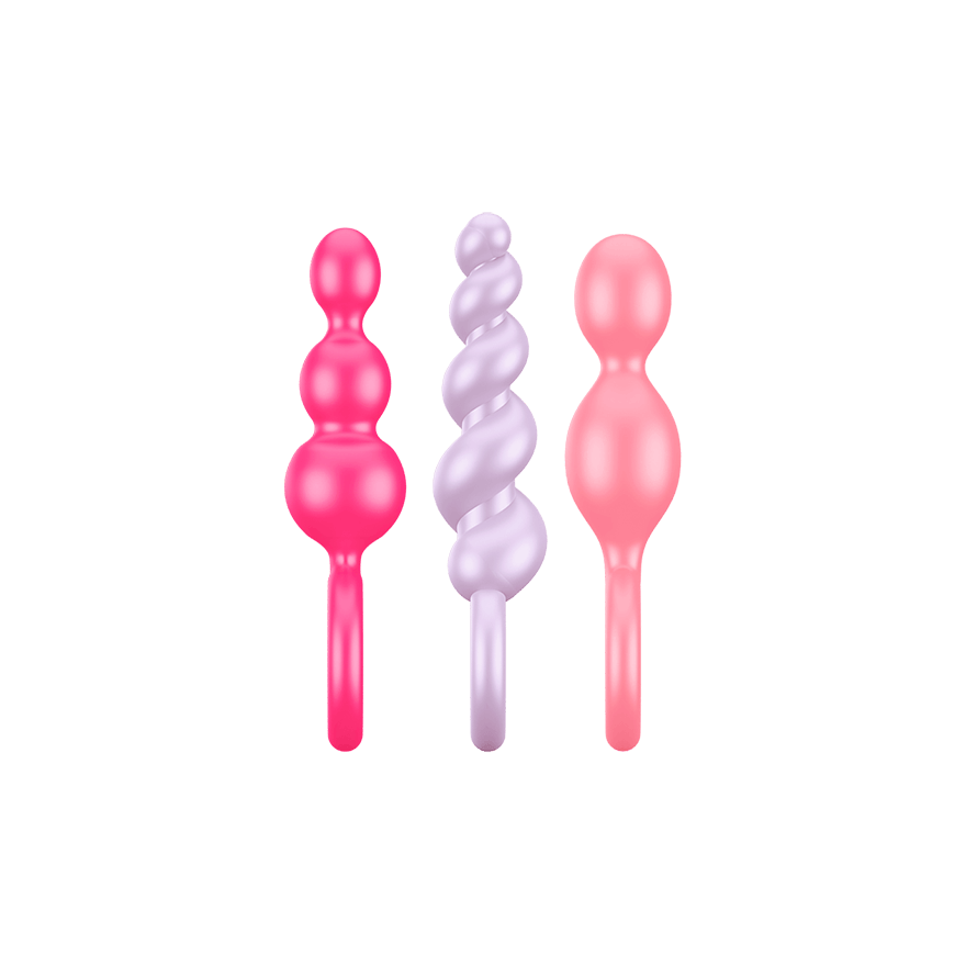 Satisfyer Booty Call Butt Plugs – 3 Pack, Colour - Thorn & Feather Sex Toy Canada