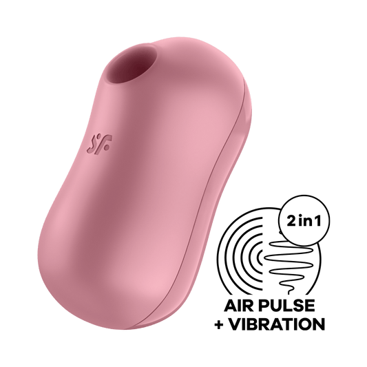 Satisfyer Cotton Candy Air Pulse Stimulator - Thorn & Feather Sex Toy Canada