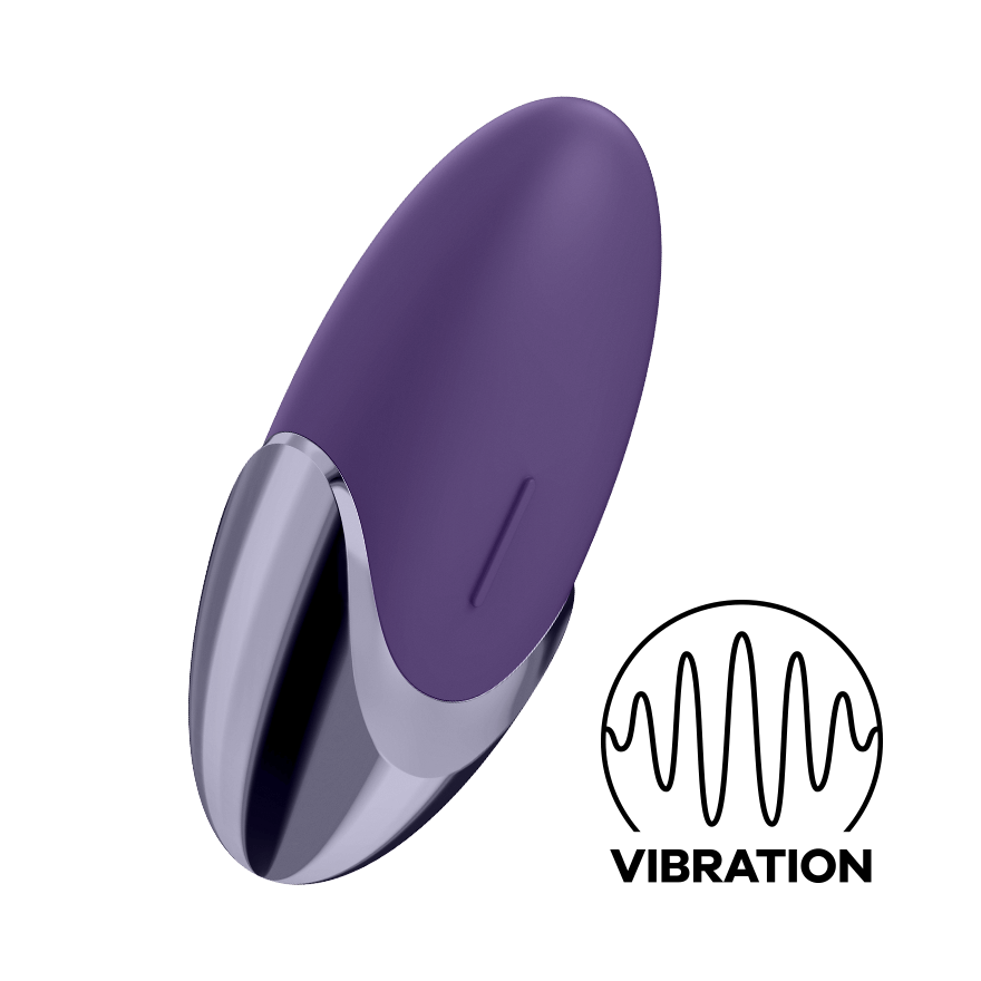 Satisfyer Layons Purple Pleasure Lay-on Vibrator - Thorn & Feather Sex Toy Canada