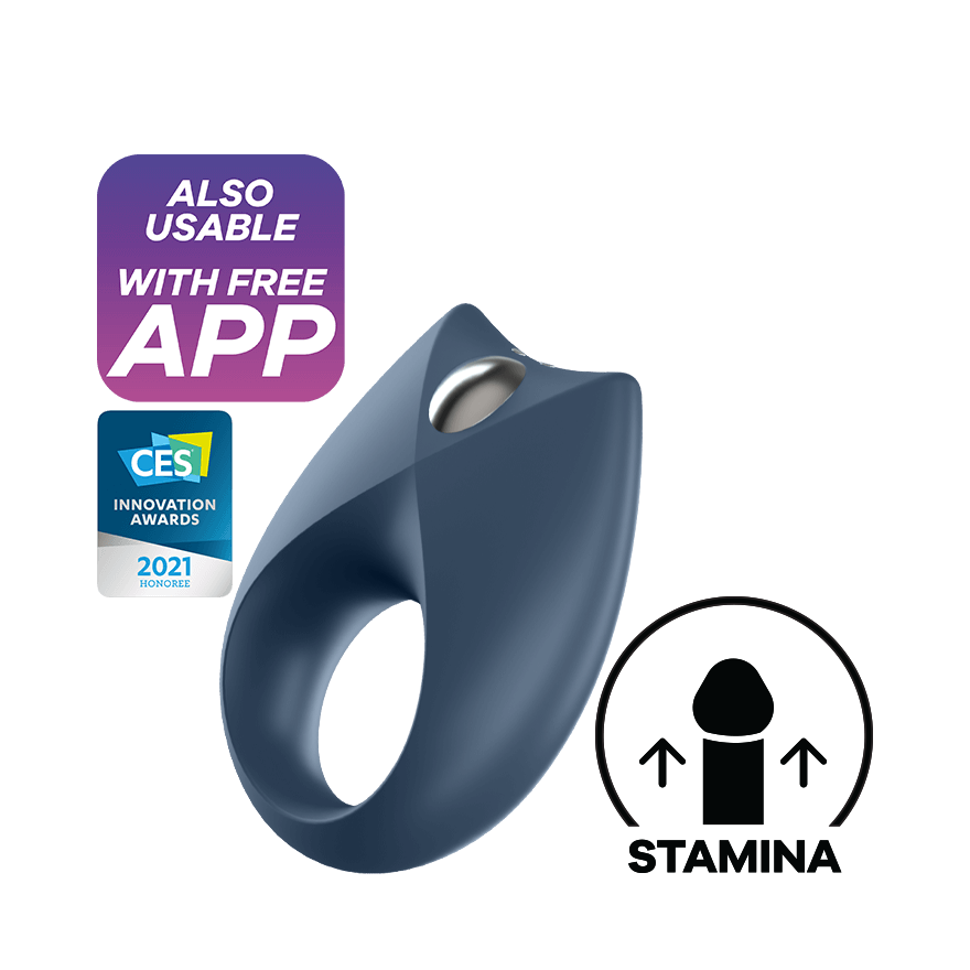 Satisfyer Royal One Vibrating Ring with App Control - Thorn & Feather Sex Toy Canada