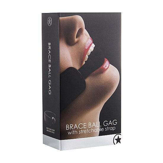 Brace Ball Gag - Black - Thorn & Feather Sex Toy Canada