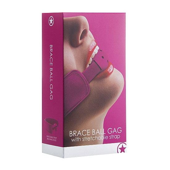 Brace Ball Gag - Pink - Thorn & Feather Sex Toy Canada