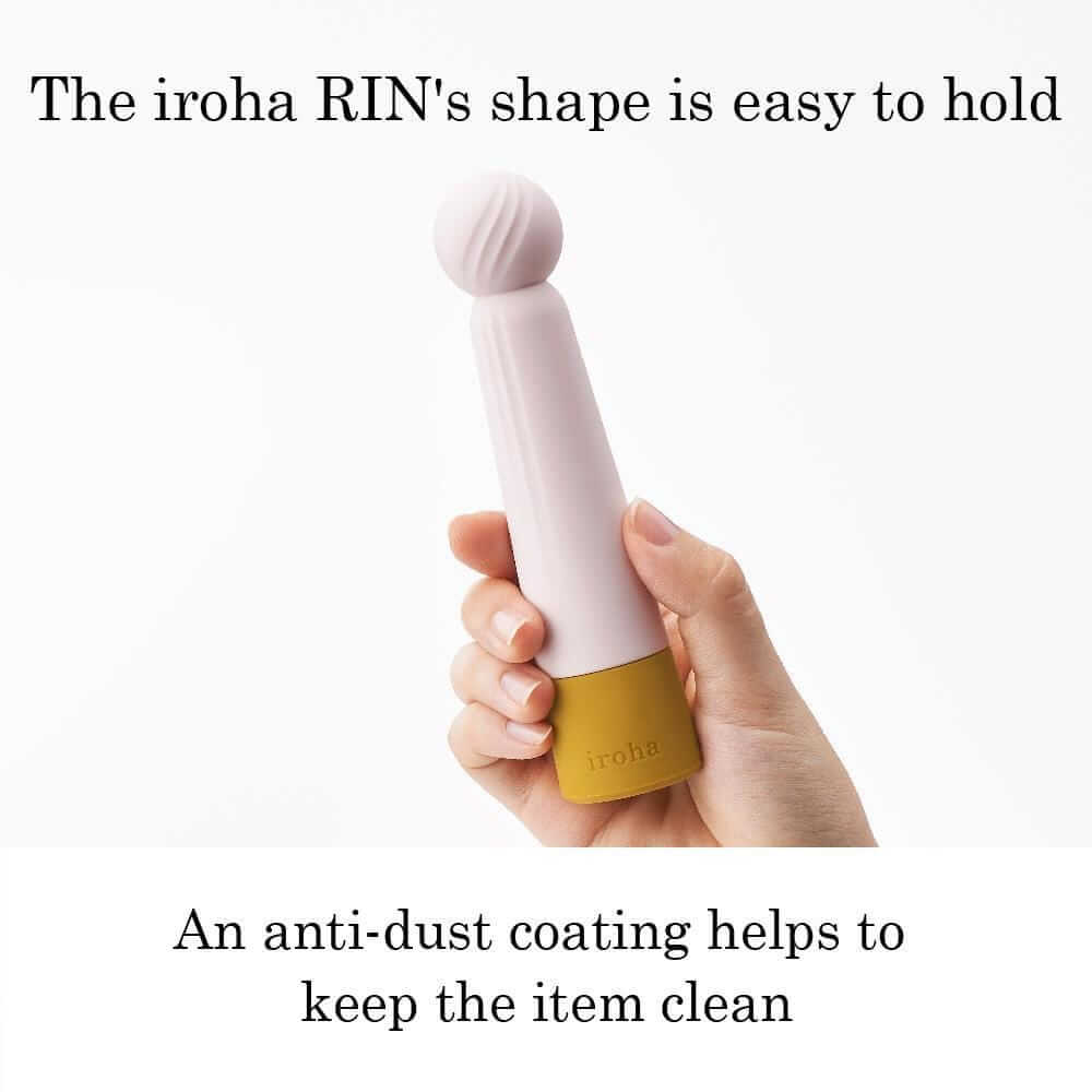 Iroha RIN US Soft Touch Silicone Vibrator - KOGANE - Thorn & Feather Sex Toy Canada