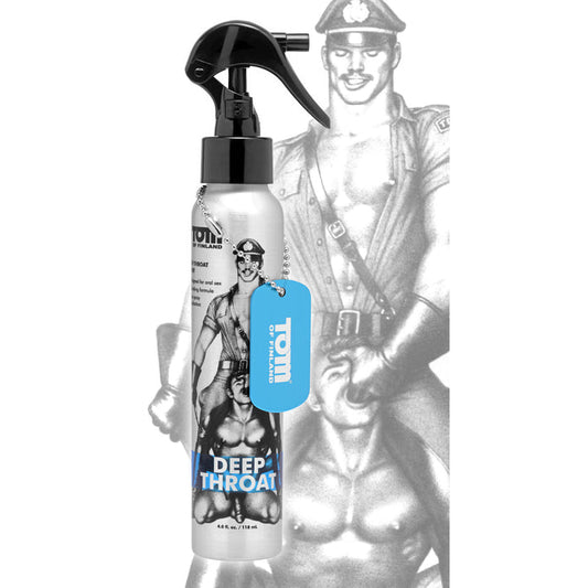 Tom of Finland Spray pour la gorge profonde - 4 oz