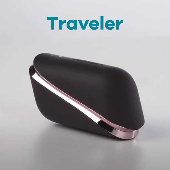 Satisfyer Pro Traveler Clit Stimulator - Thorn & Feather Sex Toy Canada