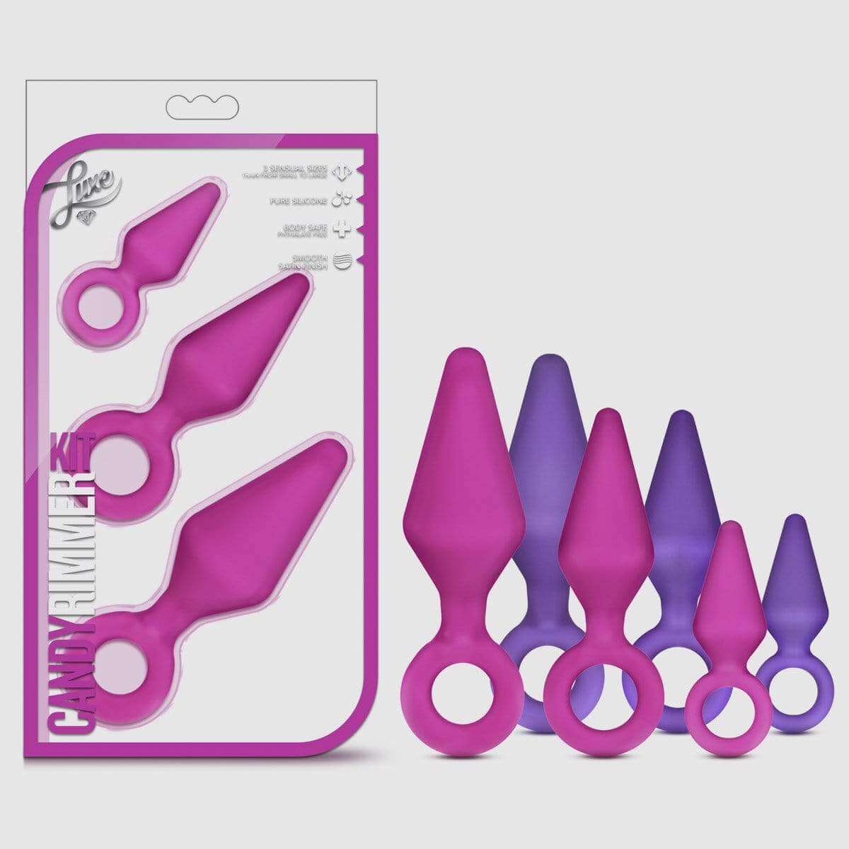 Luxe Candy Rimmer Kit - Purple - Thorn & Feather Sex Toy Canada