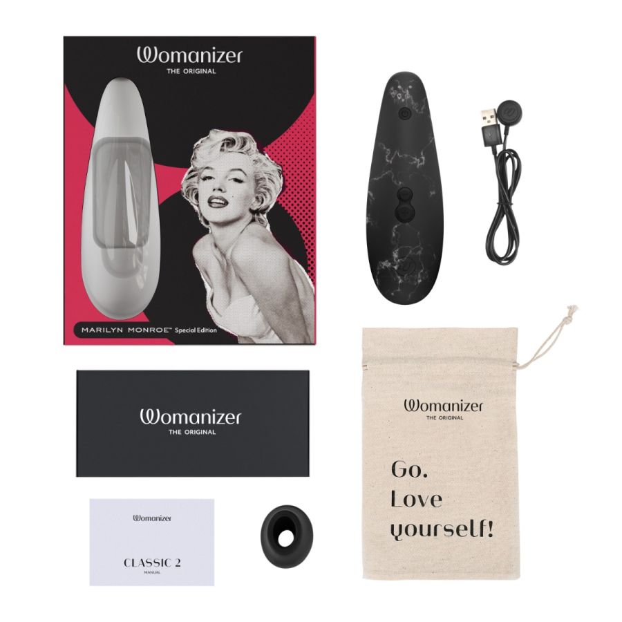 Womanizer Marilyn Monroe Special Edition Clitoral Stimulator - Thorn & Feather Sex Toy Canada