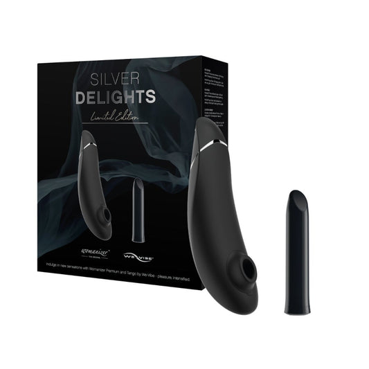 Womanizer & We-Vibe Silver Delights Limited Edition Gift Set - Thorn & Feather Sex Toy Canada