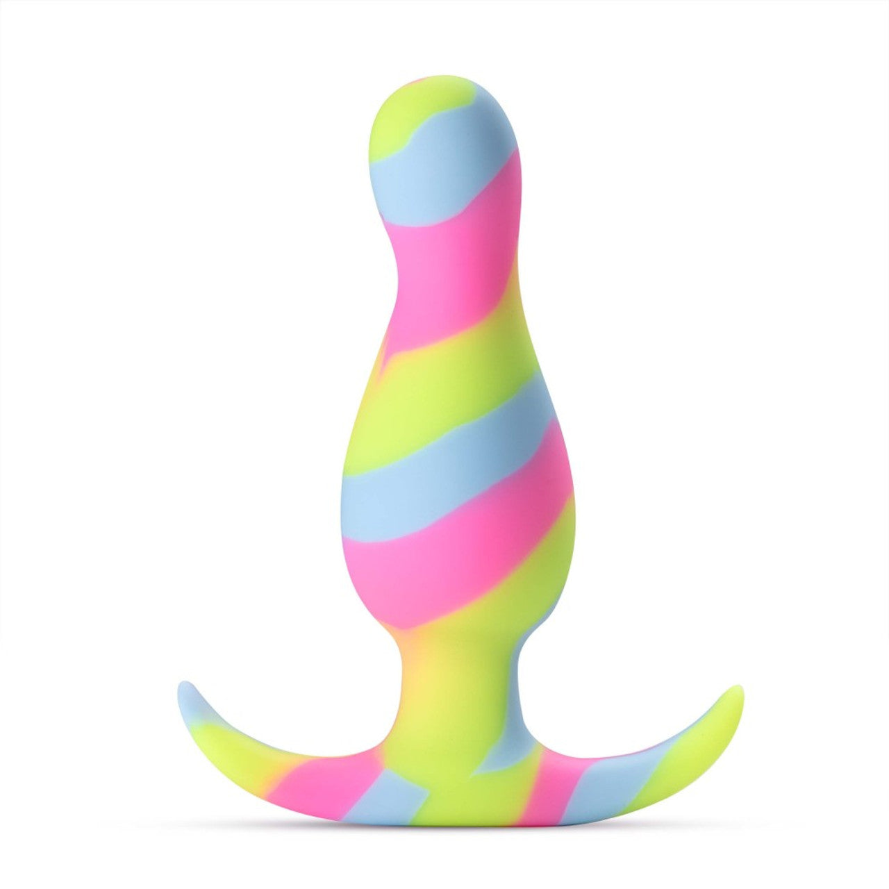 Avant Kaleido Silicone Plug - Lime - Thorn & Feather Sex Toy Canada