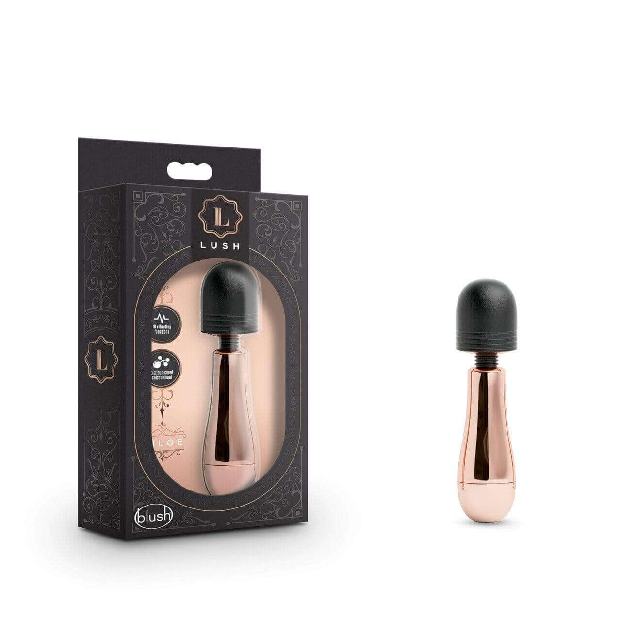 Lush Chloe Rechargeable Vibrator - Rose Gold - Thorn & Feather Sex Toy Canada