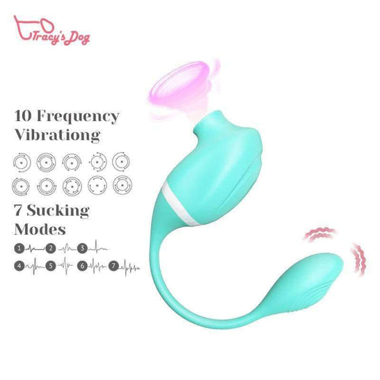 Tracy's Dog Seahorse Sucking Vibrator - Thorn & Feather Sex Toy Canada